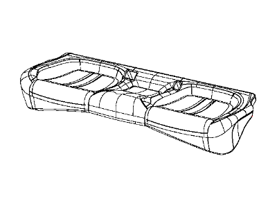 2017 Chrysler 200 Seat Cushion - 68084475AF