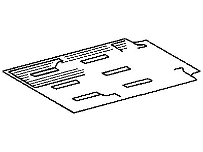 Dodge 5131462AA MAT Front Floor Rubber