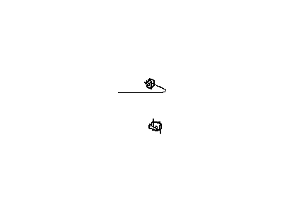 Mopar 55361001AB Side Trim Panel Clip