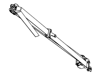 Ram 5KP981DVAC SEAT BELT Rear Outer