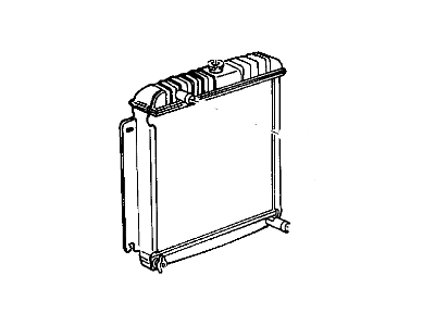 Dodge Ram Wagon Radiator - 52029630AC