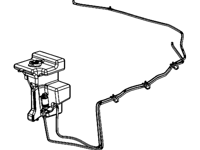 Jeep 5179153AB PUMP PACKAGE Windshield Washer