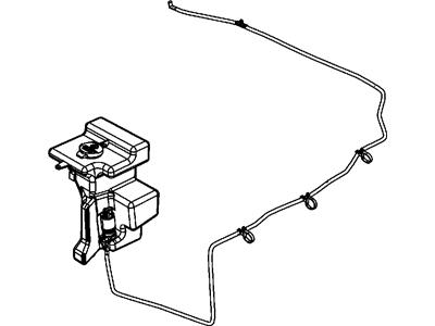 Jeep 68018915AA CAP Washer Reservoir