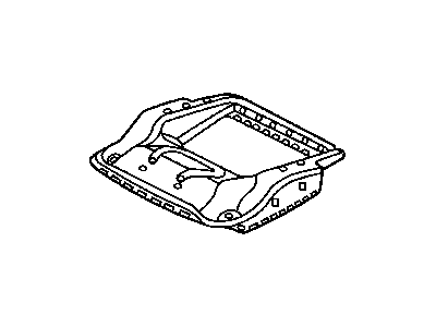 Chrysler 5114020AA FRAME Rear Seat Cushion