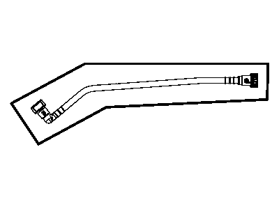 Jeep 5143791AA TUBE Fuel Vapor Recirculation