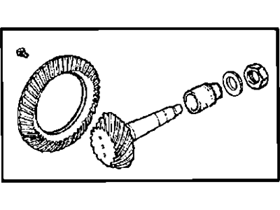 Jeep 5183522AA GEAR KIT Ring And Pinion