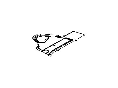 Mopar 5178204AA Rail Cover, Rear