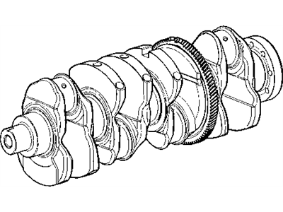 Jeep 68253758AA CRANKSHAFT
