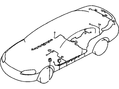 Chrysler MR522801 WIRING Fuel Gauge Unit