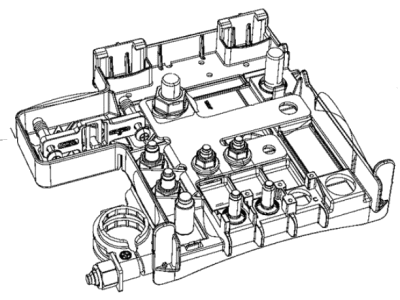 Jeep 68437272AA CONTROL UNIT Battery Comes With Fuses