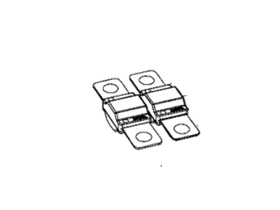 Mopar 68365729AA Fuse Midi 70 Amp Brown