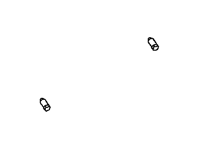 Mopar 5065494AA Trunk Lid Bumper, Upper