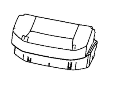 Ram 6XL57BD3AA COVER Rear Seat Cushion Left