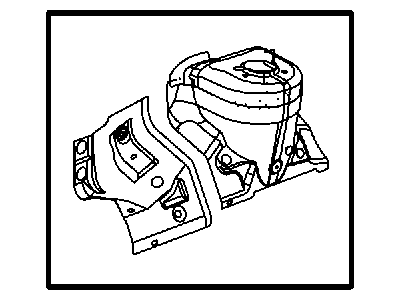 Mopar 68002058AD Front Panel, Inner Passenger Side