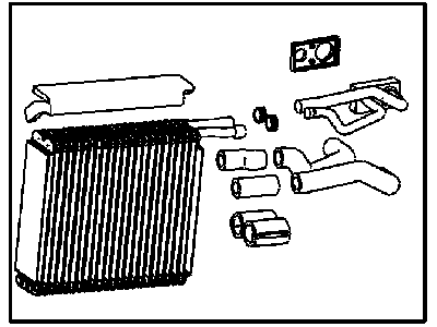 Chrysler Evaporator - 5179484AA