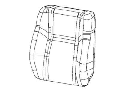 Dodge 5XZ30DX9AA COVER Front Seat Back