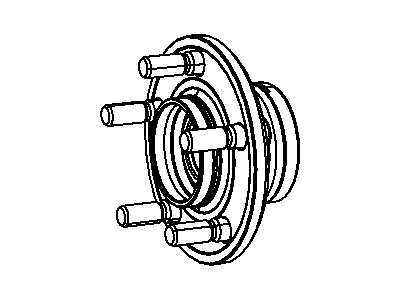 Dodge 4779328AB HUB AND BEARING Brake