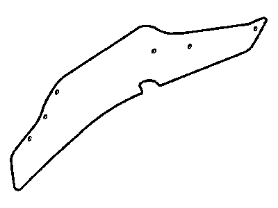 Jeep 55174658 SHIELD Splash