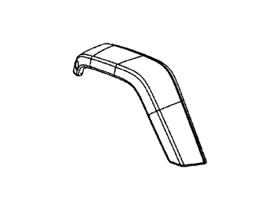 Jeep 5KC86TZZAC APPLIQUE Fender Wheel Opening