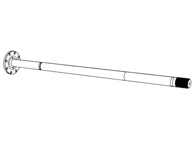 Ram Axle Shaft - 68454730AA