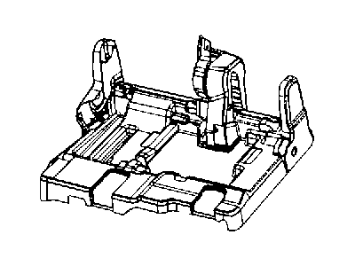 Dodge 1LH02DW1AA SHIELD Recliner Upper