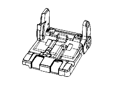 Dodge 1LL47DW1AA SHIELD Seat Outboard Upper Inner