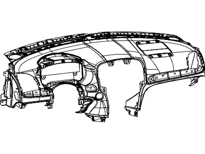 Mopar 1VU72DX9AA Panel Instrument Panel