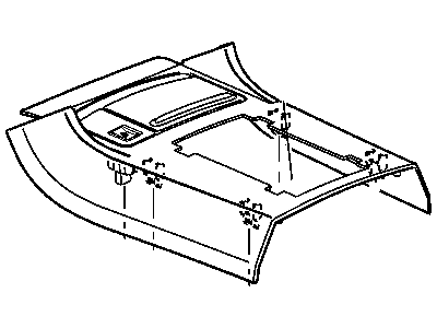 Chrysler UD82XDVAB BEZEL Center Console