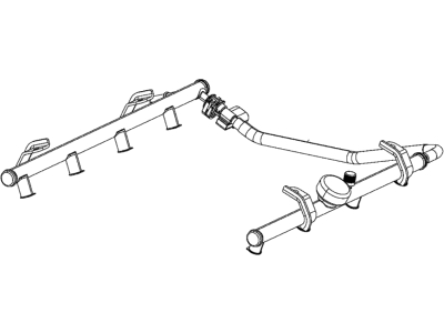 2019 Dodge Challenger Fuel Rail - 53010864AC