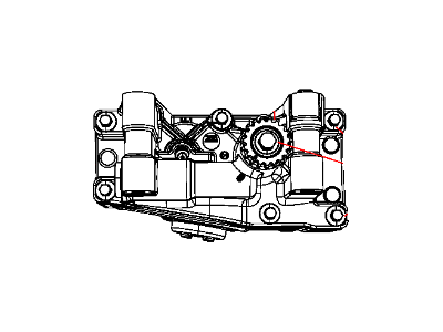 Dodge 4884593AD PUMP Engine Oil