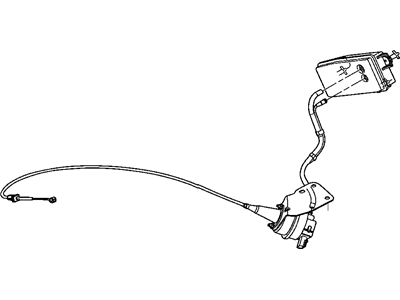 Dodge 5135552AA CABLE Speed Control
