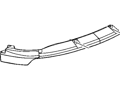 Dodge 5029164AA FOAM Rear Bumper Fascia