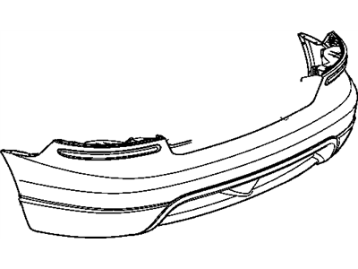 Dodge 5029155AD FASCIA Rear Primed
