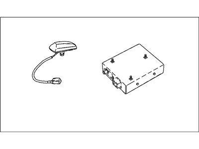 Chrysler 82209719AC RECEIVER Satelite