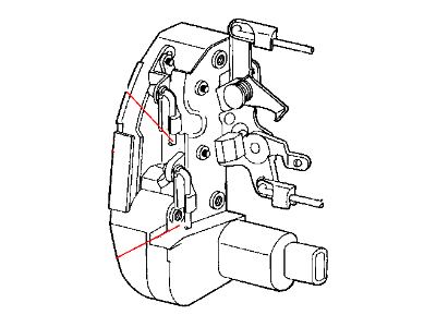 Jeep 55235205AB LATCH Door Manual with Child Guard