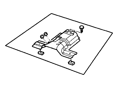 Jeep 55175209AB Reinforcement - Parking Brake Mounting