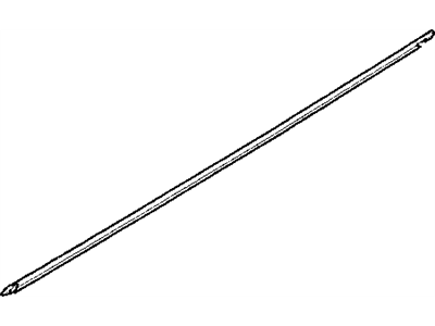 Dodge MR271697 MOLDING Door Belt