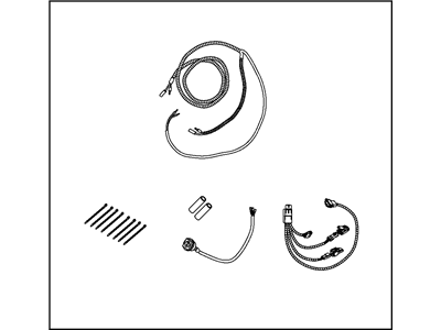 Jeep 82210715AF INSTALL KIT Off Road Light