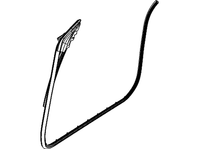 2020 Dodge Challenger Door Seal - 68067557AB