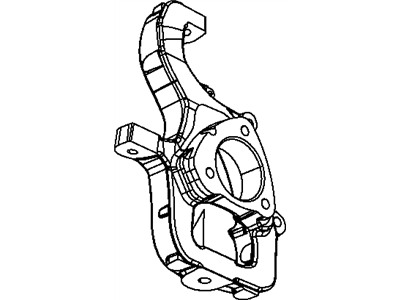 Mopar 68044704AC Knuckle Front