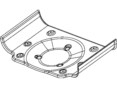 Chrysler 68158211AA Heat Shield