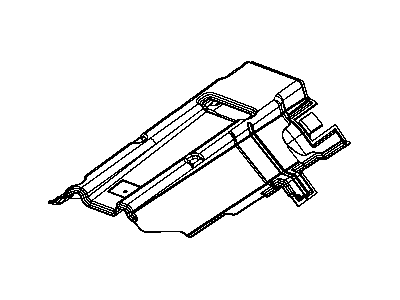 Mopar 68156468AB Heat Shield, Front