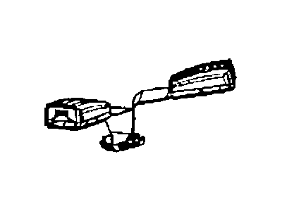 Jeep 5KP791X9AA SEAT BELT Buckle Half
