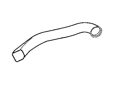 Dodge 4595849AA DUCT Air Distribution With Demister Duct