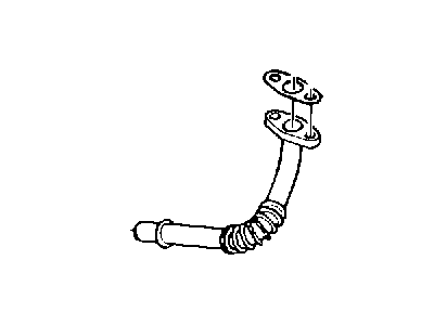 Jeep 68027496AA TUBE Turbo Oil Drain
