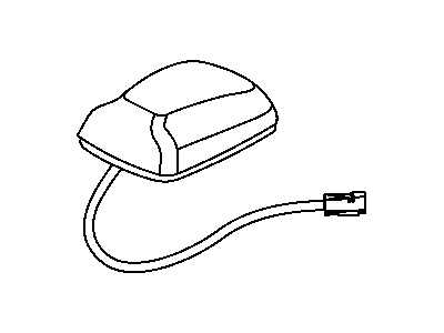 Jeep 5064503AB ANTENNA Satellite
