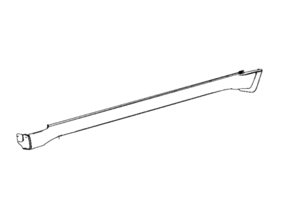 Mopar 5ZV44TZZAA Rocker Molding, Passenger Side