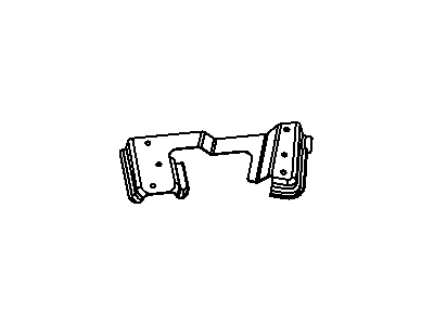 Dodge 5028826AC BRACKET 3RD Row Tray Table