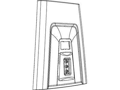 Jeep 1LX54DKAAB CAP Floor Console End