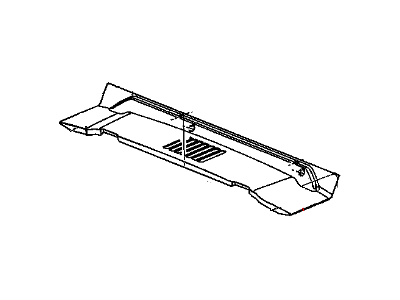 Jeep 55174637AC GRILLE Cowl Panel